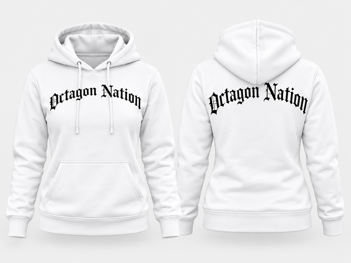 Women's Old English Crop Hoodie