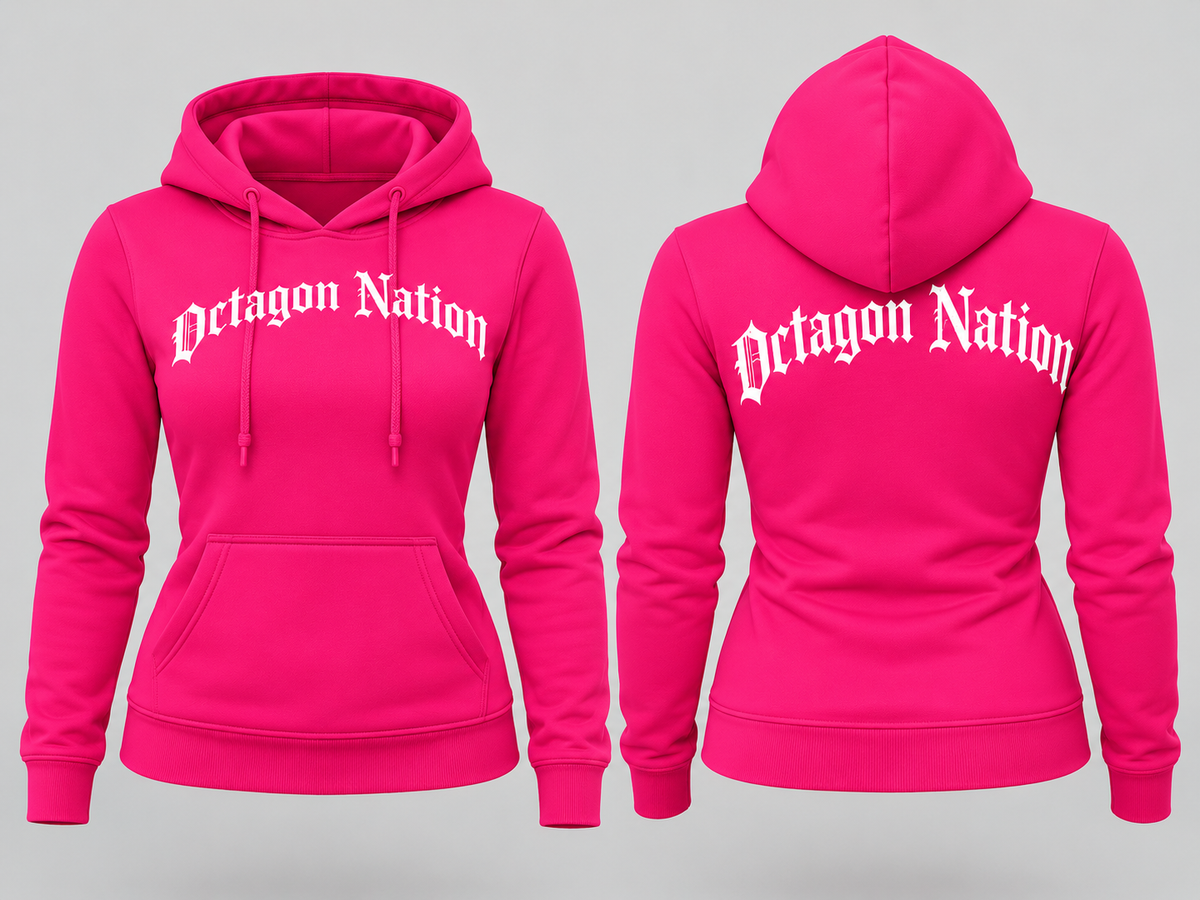 Women's Old English Crop Hoodie