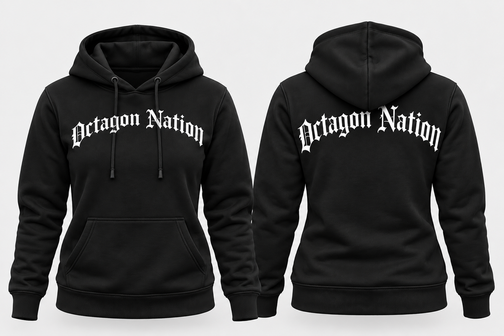 Women's Old English Crop Hoodie
