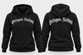Women's Old English Crop Hoodie