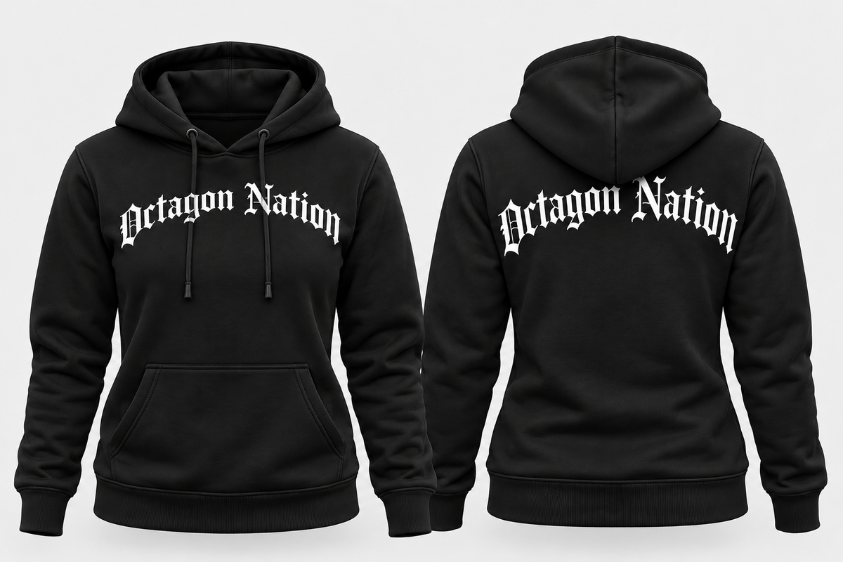 Women's Old English Crop Hoodie