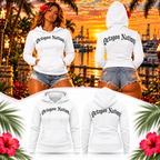 Women's Old English Crop Hoodie