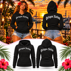 Women's Old English Crop Hoodie